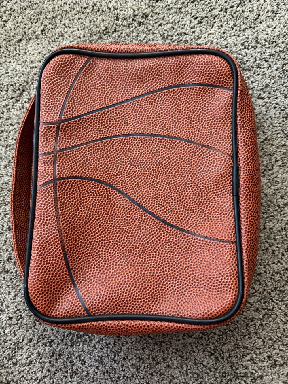 Basketball-Textured Scripture Bible Book LDS Bag